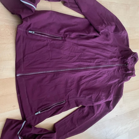 Used Victoria secret size large purple work out jacket - Picture 3 of 16